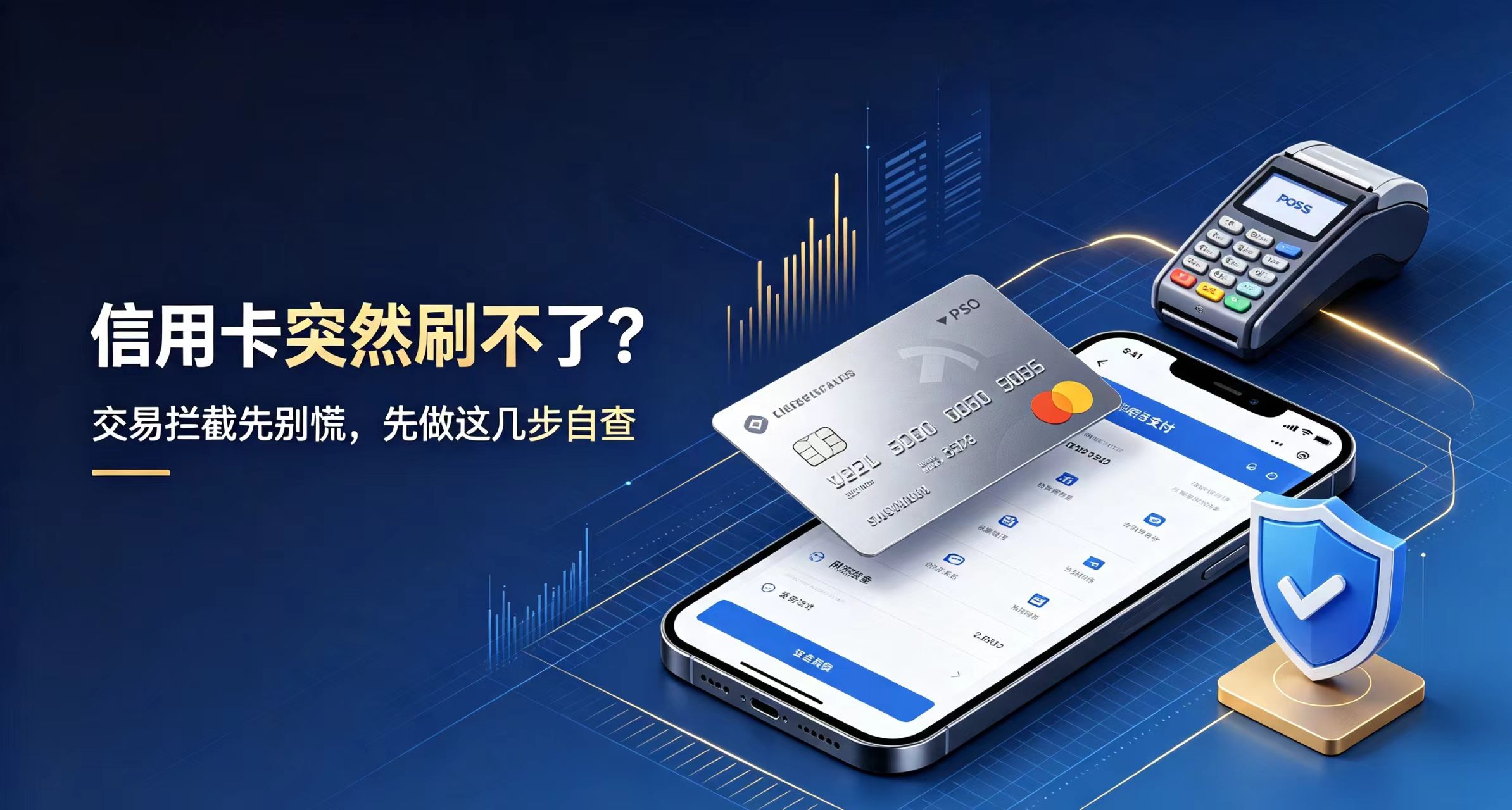 POS机办理避坑：为什么别人刷卡稳定，你总踩押金套路、触发信用卡风控？