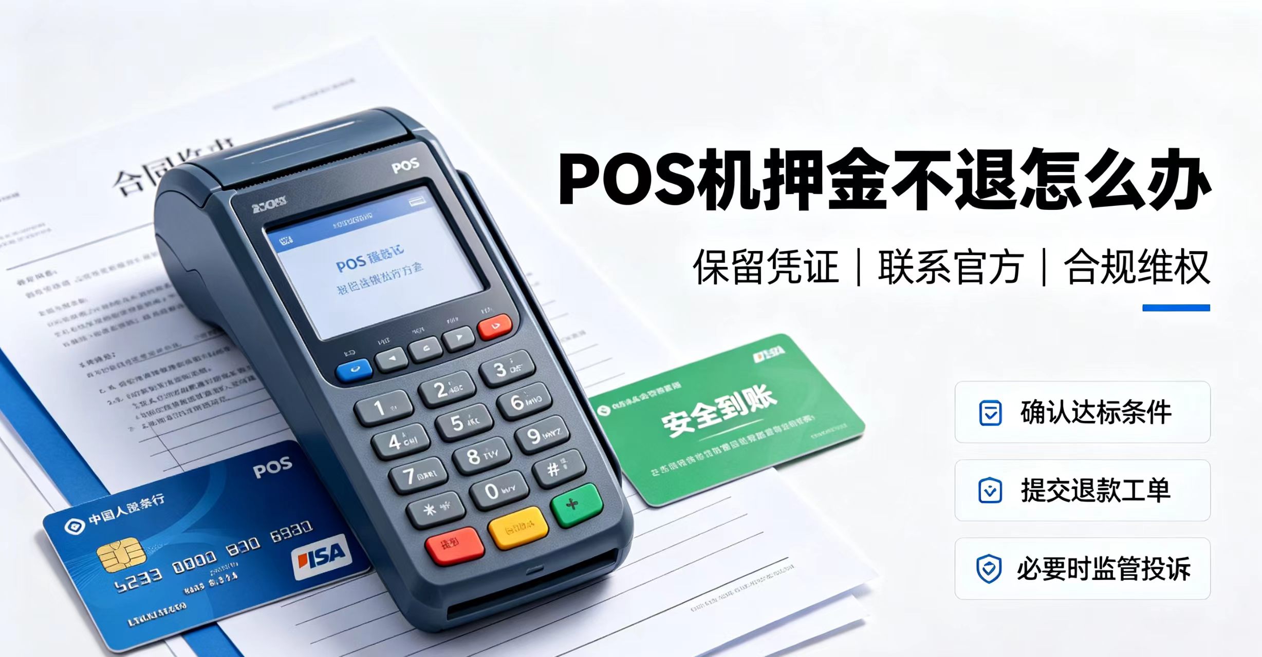 星驿付官网||办理POS机被扣押金拿不回？一文讲清怎么退、去哪投诉