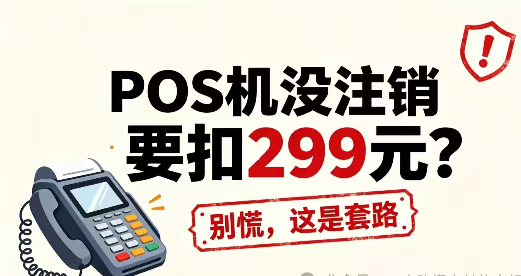 接到电话说POS机未注销要扣299元电话？这是常见电销套路！